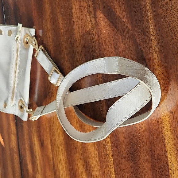 Hammitt Tony Semolina Cream/Brushed Gold Crossbody Bag - Picture 9 of 16